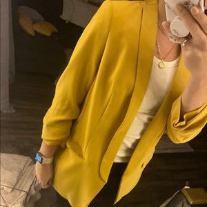 Yellow express blazer